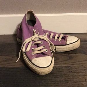 Lavender converse